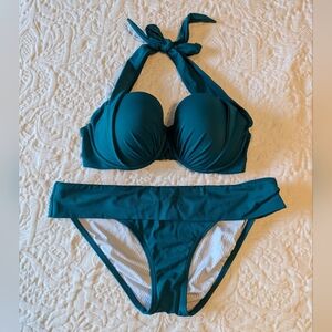Victoria's Secret Teal Bikini Set